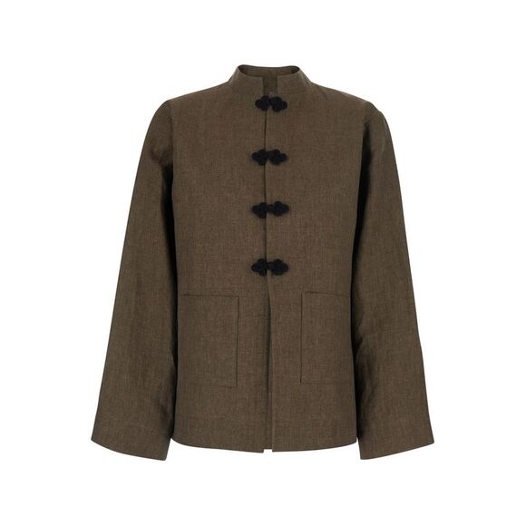 Rohe Women Mandarin Linen Jacket